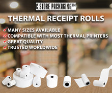 Load image into Gallery viewer, Thermal Paper - POS Receipt Paper Rolls - Credit Card Receipt Paper