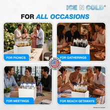 Load image into Gallery viewer, 6pk Cardboard Carrier (Econo White, 140 ct) - 12oz Bottles & Cans