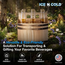 Load image into Gallery viewer, 6pk Cardboard Carrier (Barrel, 12, 24, 50, 150 count) - 12oz Bottles & Cans