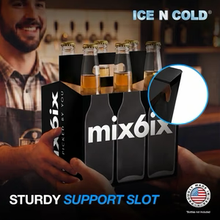 Load image into Gallery viewer, 6pk Cardboard Carrier (Mix6ix Xray Black, 12, 24, 50, 150 count) - 12oz Bottles & Cans