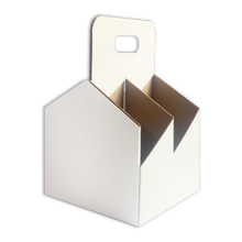 Load image into Gallery viewer, C-Store Packaging | 4-Pack Wine/Liquor Cardboard Bottle Carrier