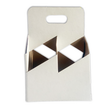 Load image into Gallery viewer, C-Store Packaging | 4-Pack Wine/Liquor Cardboard Bottle Carrier