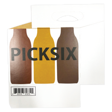 Load image into Gallery viewer, C-Store Packaging | Pick Six Bottles Cardboard 6 Pack Bottle Carrier
