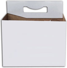 Load image into Gallery viewer, Cardboard Carrier | White Cardboard 12oz Bottle Carrier
