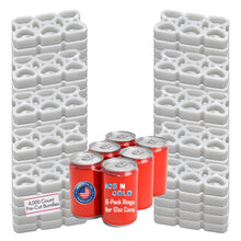 Load image into Gallery viewer, ICE N COLD® Six Pack Rings | 4000ct Pre-Cut Rings

