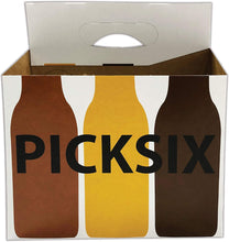 Load image into Gallery viewer, 6pk Cardboard Carrier | 12oz Bottle Carrier | Variety Pack | 150 Pack

