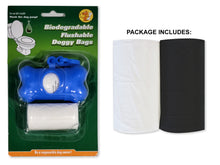 Load image into Gallery viewer, ICE N COLD Presents Premium Flushable and Biodegradable Dog Poop Bags by Proudly
