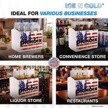 Load image into Gallery viewer, 6pk Cardboard Carrier (Pick Six American Flag, 12, 24, 50, 150 count) - 12oz Bottles &amp; Cans
