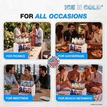Load image into Gallery viewer, 6pk Cardboard Carrier (Pick Six American Flag, 12, 24, 50, 150 count) - 12oz Bottles &amp; Cans

