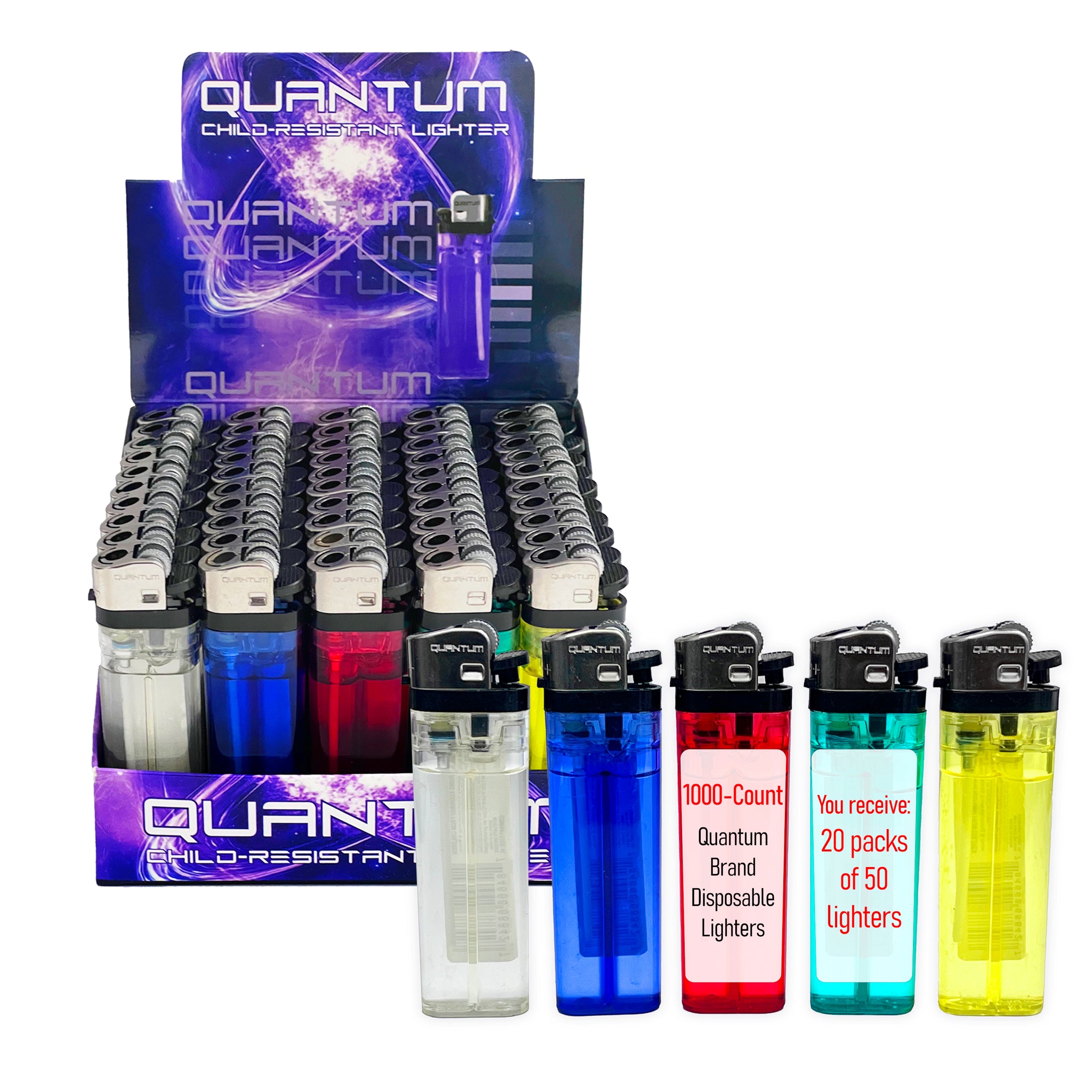 Clear Disposable Lighters