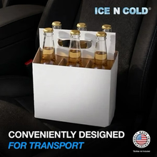 Load image into Gallery viewer, 6pk Cardboard Carrier (Econo White, 140 ct) - 12oz Bottles &amp; Cans
