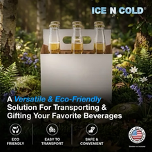 Load image into Gallery viewer, 6pk Cardboard Carrier (Econo White, 140 ct) - 12oz Bottles &amp; Cans
