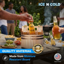 Load image into Gallery viewer, 6pk Cardboard Carrier (Barrel, 12, 24, 50, 150 count) - 12oz Bottles &amp; Cans
