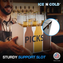 Load image into Gallery viewer, 6pk Cardboard Carrier (Pick Six White, 12, 24, 50, 150 count) - 12oz Bottles &amp; Cans
