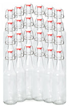 Load image into Gallery viewer, 16-20oz Clear Growler with Flip Top Airtight Silicone Seal
