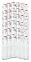 Load image into Gallery viewer, 16-20oz Clear Growler with Flip Top Airtight Silicone Seal
