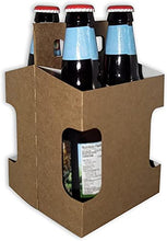 Load image into Gallery viewer, 4pk Cardboard Carriers | Kraft Die-Cut
