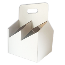 Load image into Gallery viewer, C-Store Packaging | 4-Pack Wine/Liquor Cardboard Bottle Carrier 
