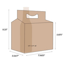 Load image into Gallery viewer, 6pk Cardboard Carrier | Mix6ix Red, White &amp; Blue Bottles Cardboard 12oz Bottle Carrier

