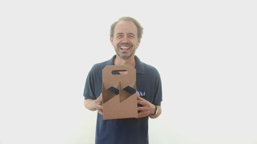How To Open Your 4 Bottle Carrier
