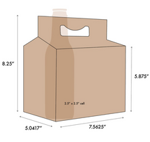 Load image into Gallery viewer, C-Store Packaging | 6-Pack Mix 6ix Flannel Cardboard Carrier 
