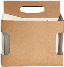 Load image into Gallery viewer, Cardboard Carrier | Kraft-New Die Cardboard 12oz Bottle Carrier
